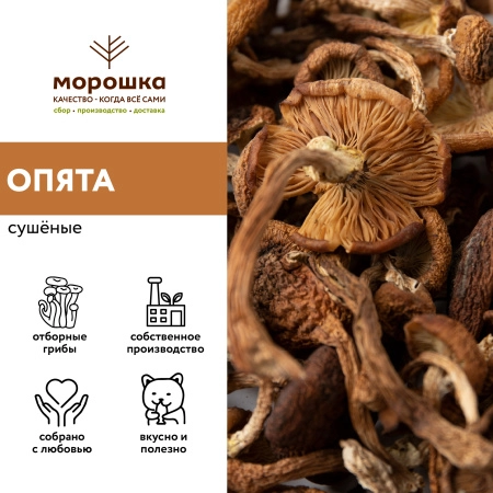 Опята сушеные "П/П" 0,2 кг, шт.