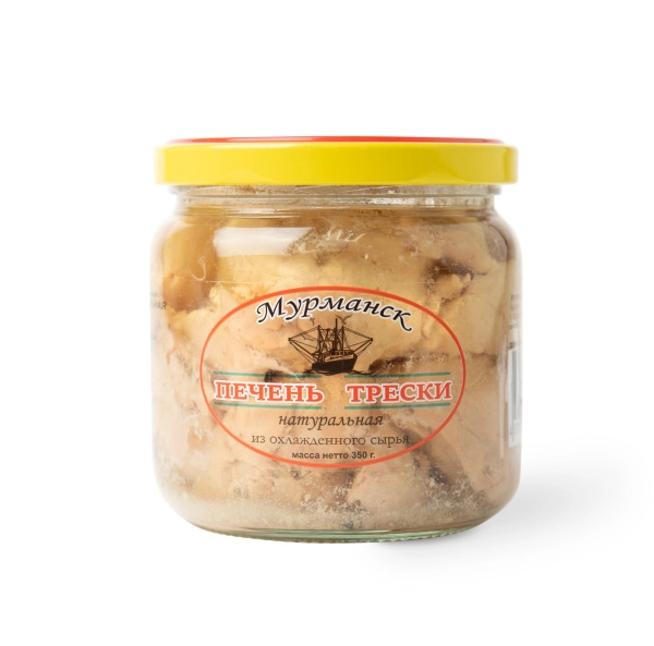 Печень трески "Меридиан" стекло 350 гр